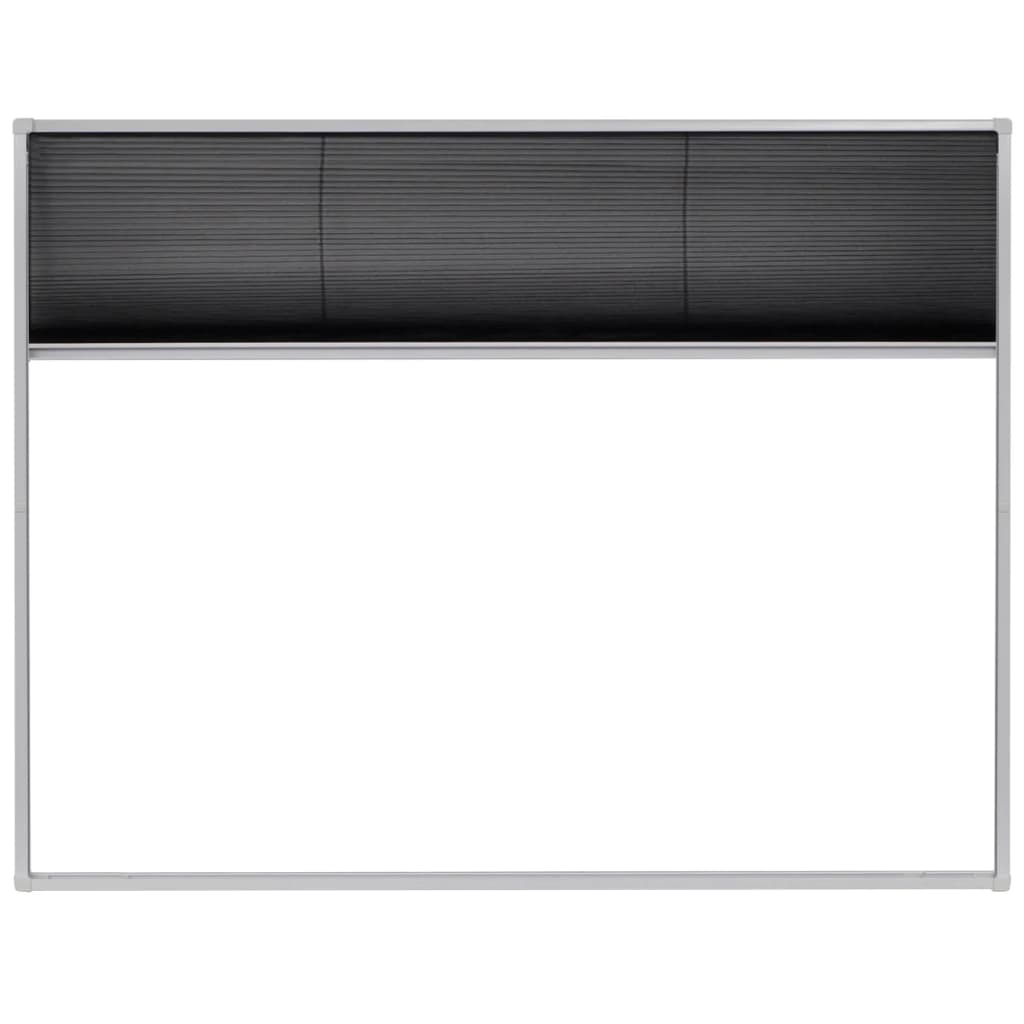 Zanzariera Plissettata per Finestre in Alluminio 130x100 cm