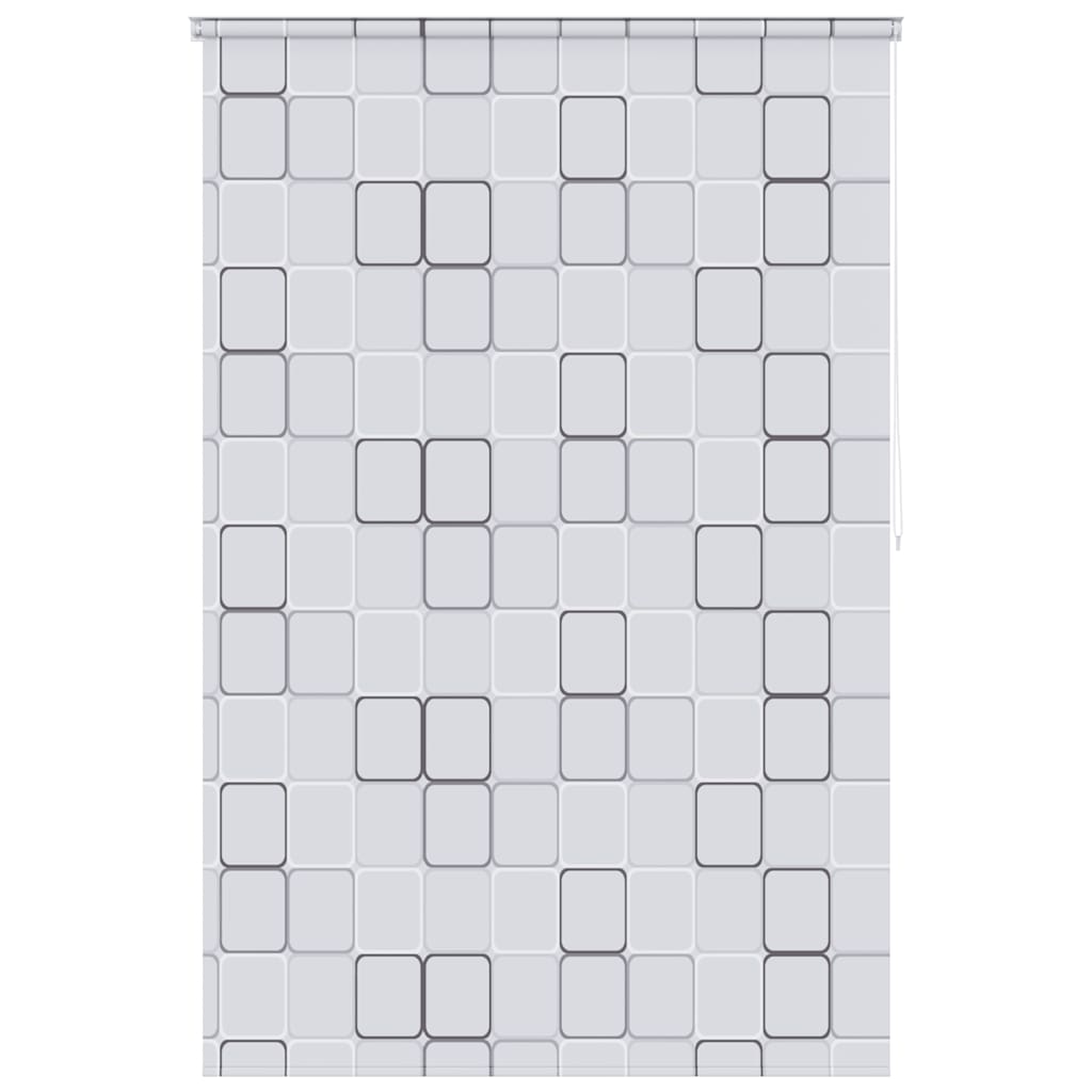 Tenda a Rullo per Doccia 160x240 cm Quadrati