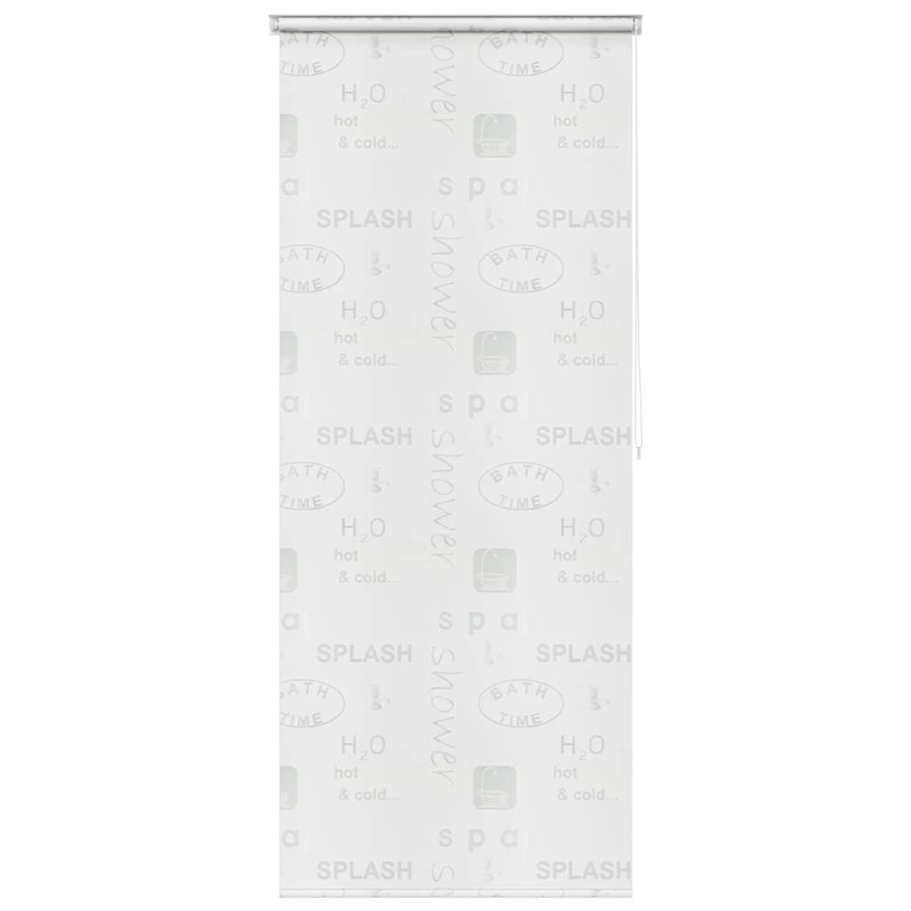 Tenda a Rullo per Doccia 80x240 cm Schizzi
