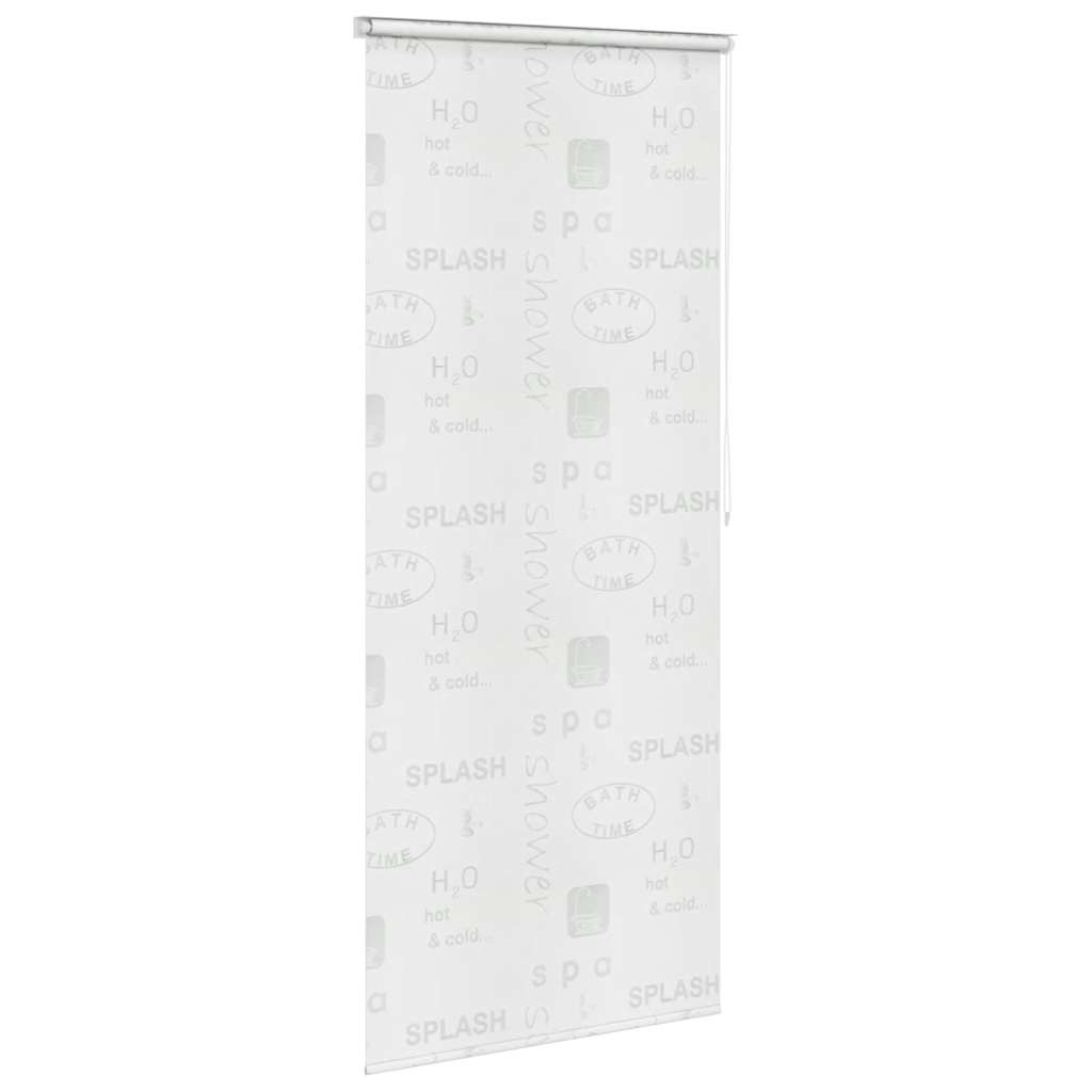 Tenda a Rullo per Doccia 100x240 cm Schizzi