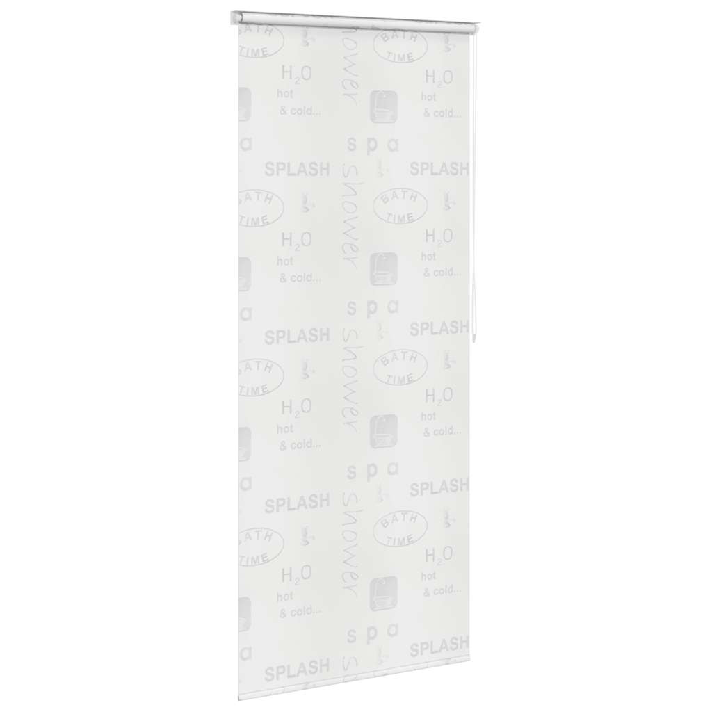 Tenda a Rullo per Doccia 120x240 cm Schizzi