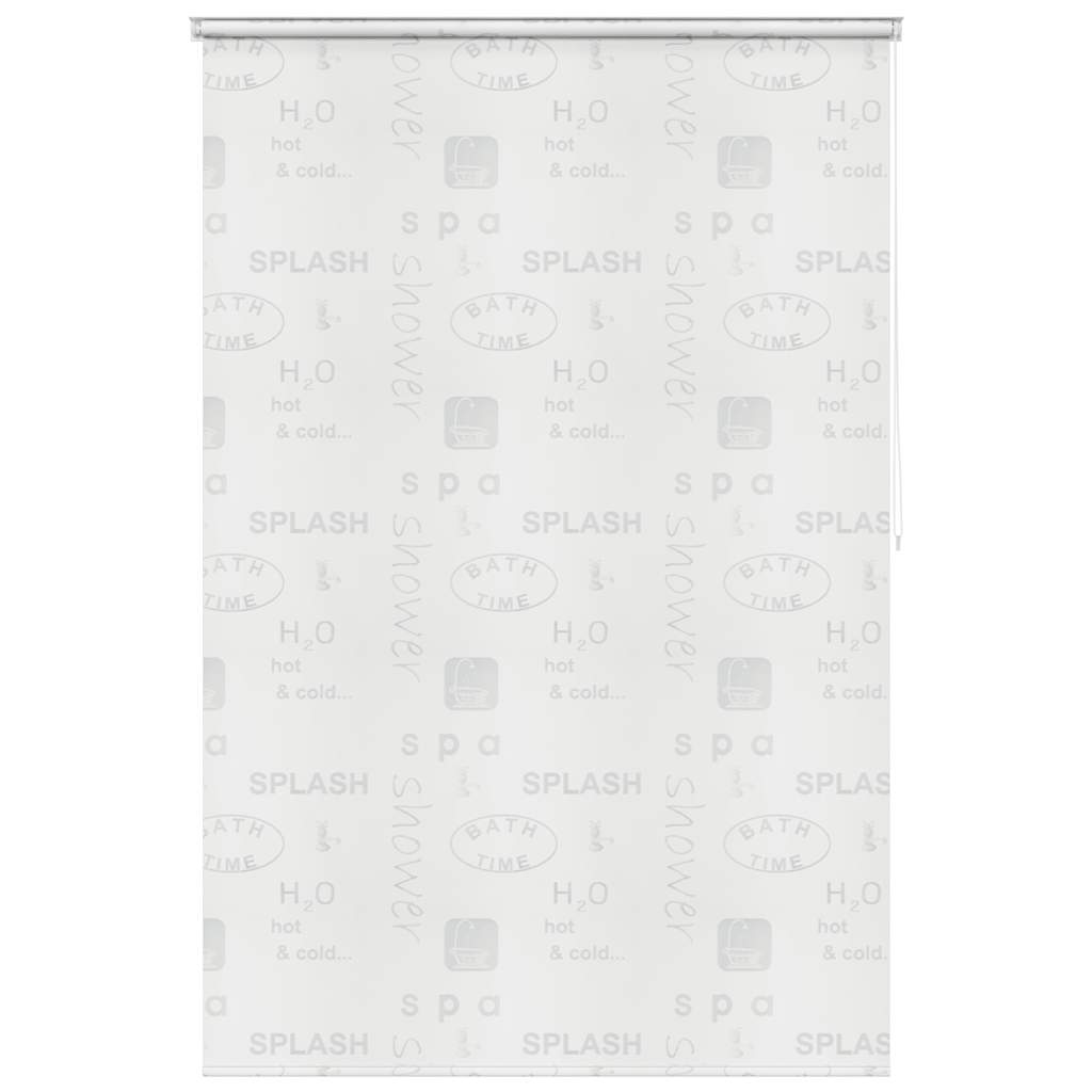 Tenda a Rullo per Doccia 140x240 cm Schizzi