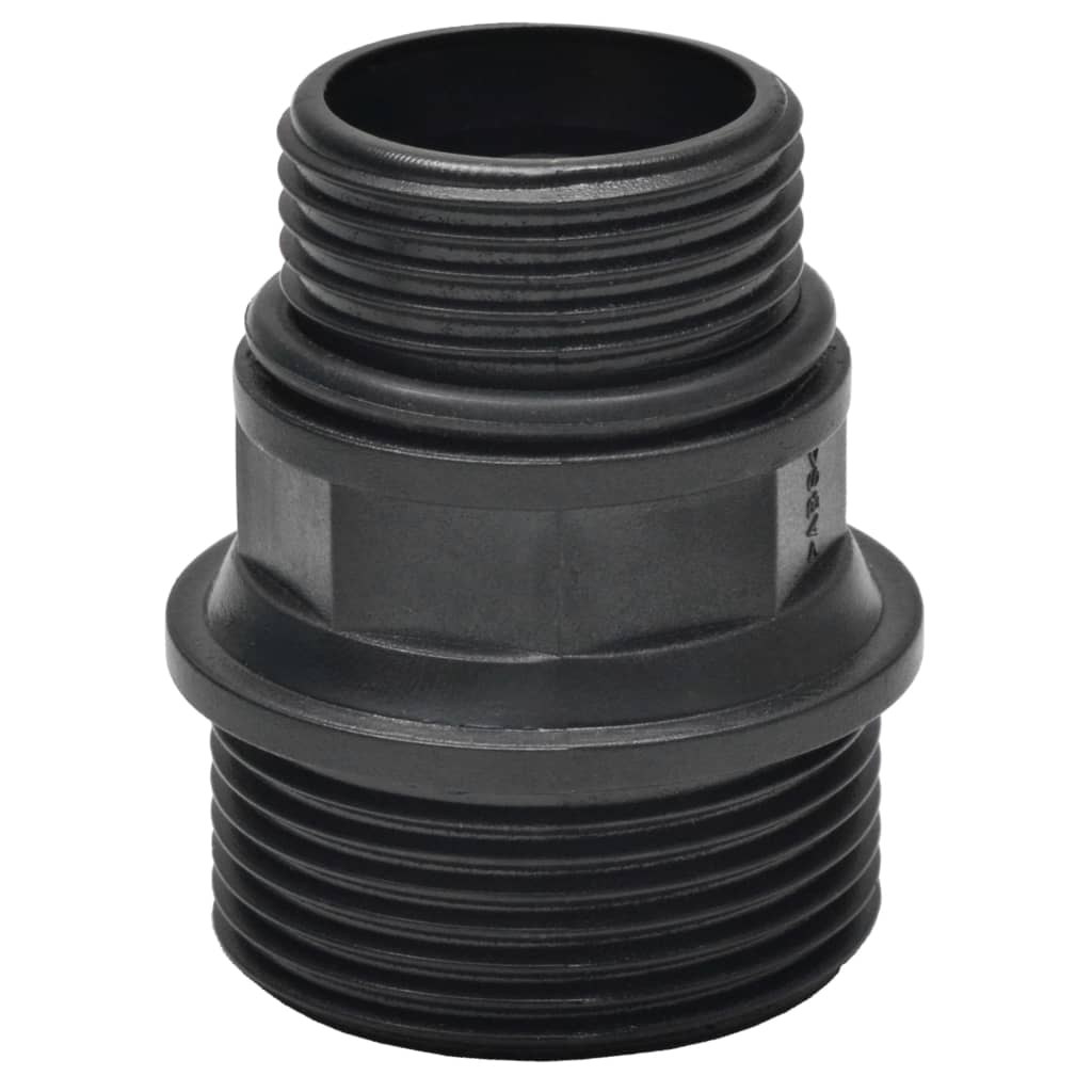 Tubo di Aspirazione con Connettori 4 m 22 mm Nero