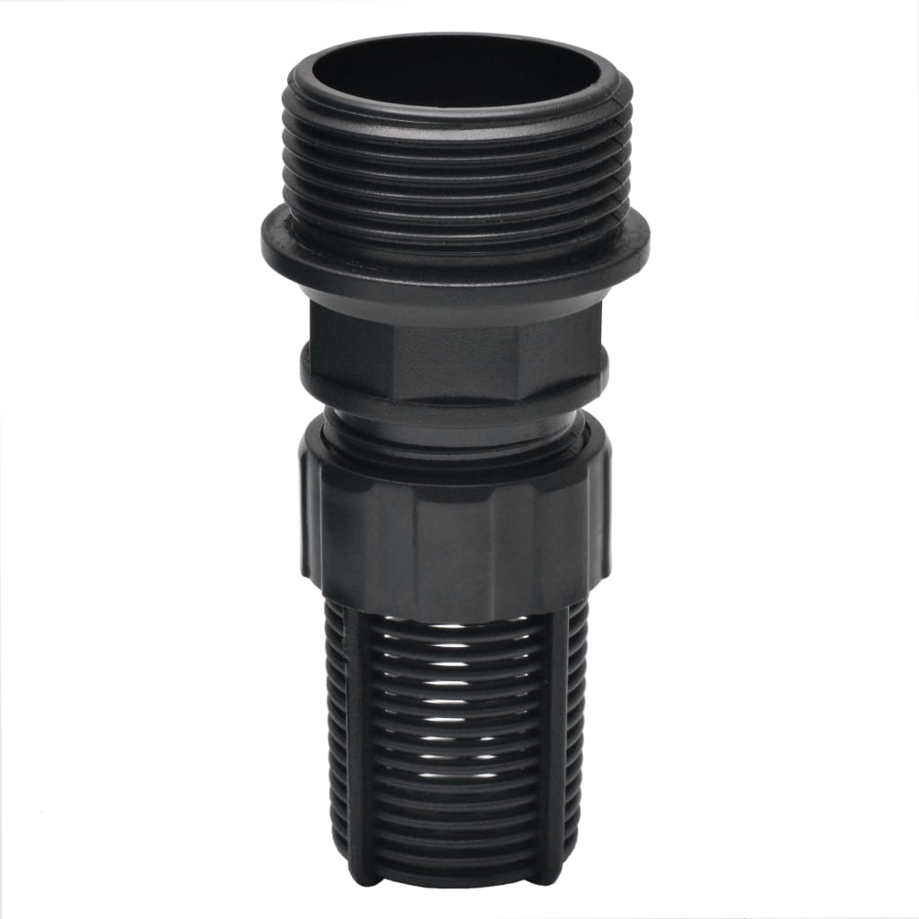 Tubo di Aspirazione con Connettori 4 m 22 mm Nero