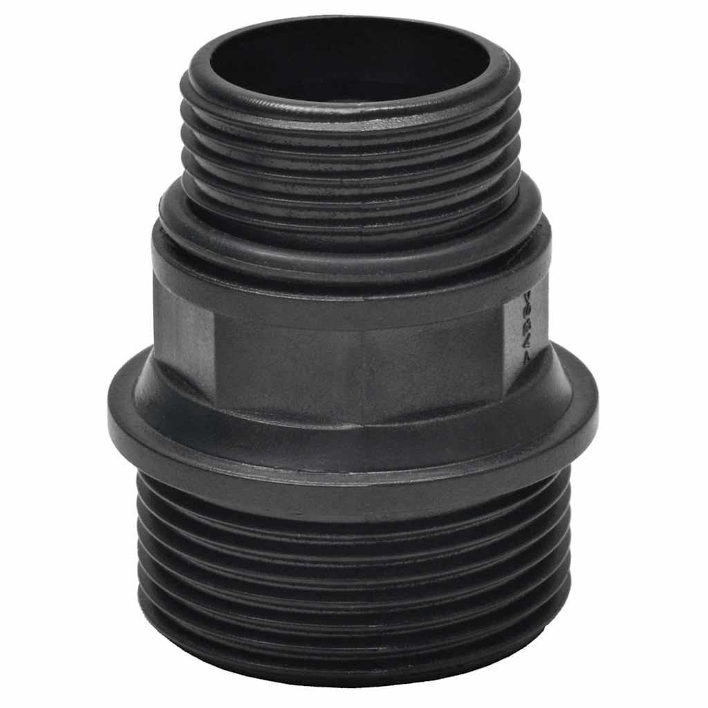 Tubo di Aspirazione con Connettori 7 m 22 mm Nero