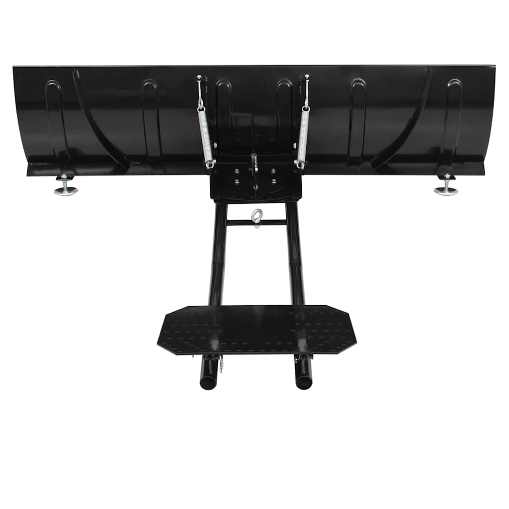 Spazzaneve per ATV 150x38 cm Nero
