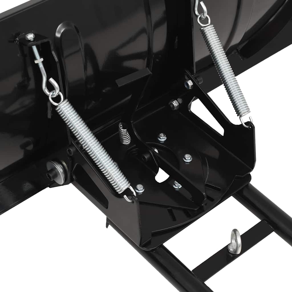Spazzaneve per ATV 150x38 cm Nero