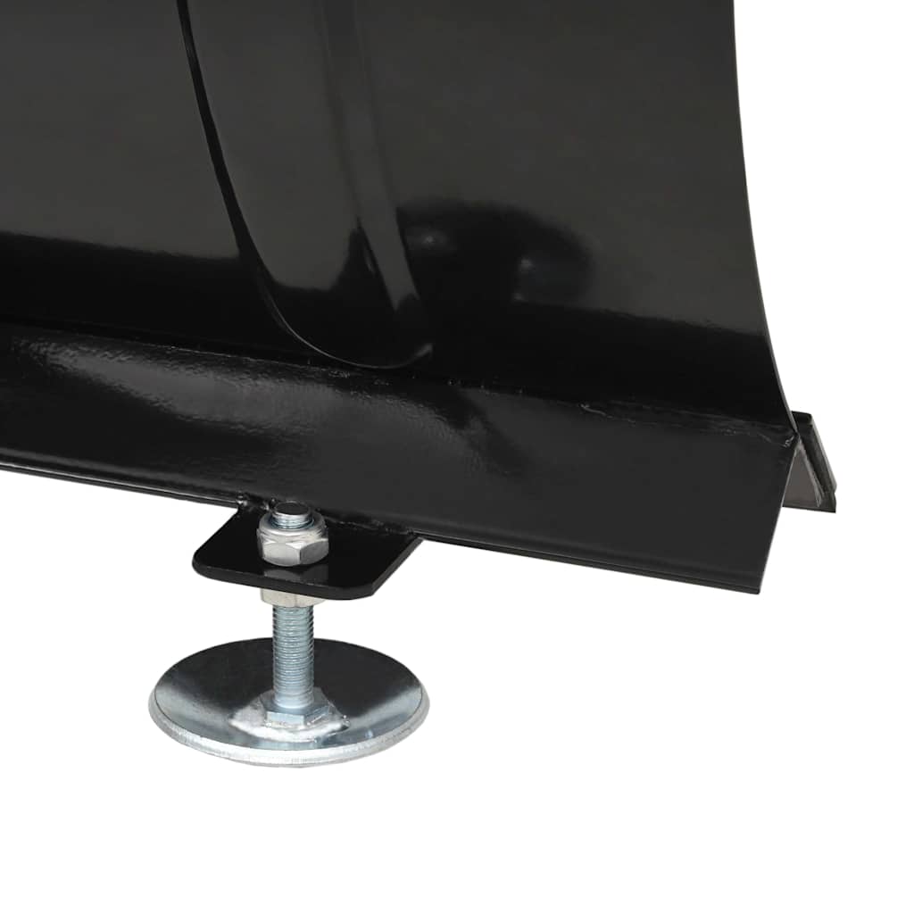 Spazzaneve per ATV 150x38 cm Nero