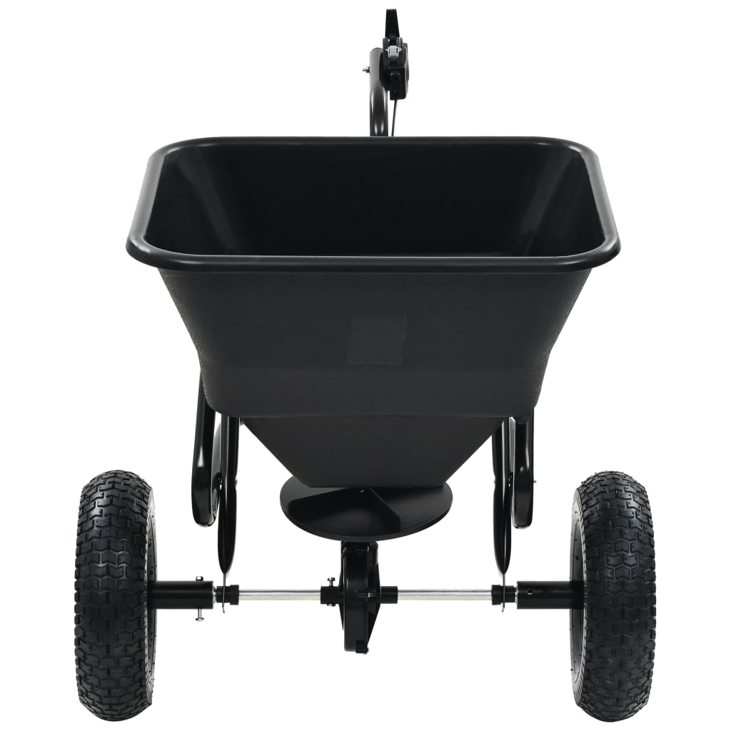 Spargisale Trainabile in PVC e Acciaio 125x74x79 cm 45 L