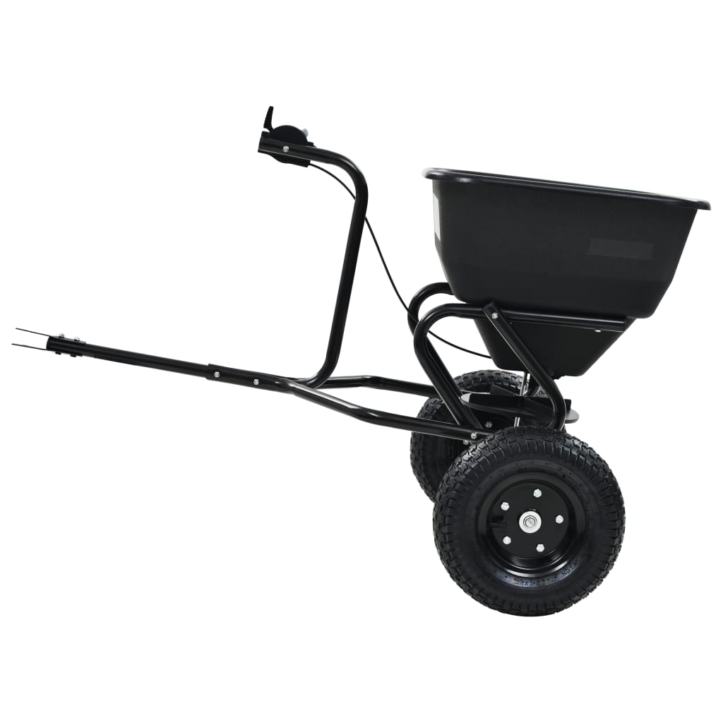 Spargisale Trainabile in PVC e Acciaio 125x74x79 cm 45 L