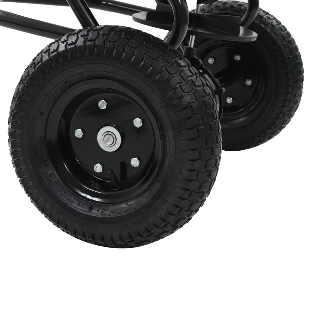 Spargisale Trainabile in PVC e Acciaio 125x74x79 cm 45 L