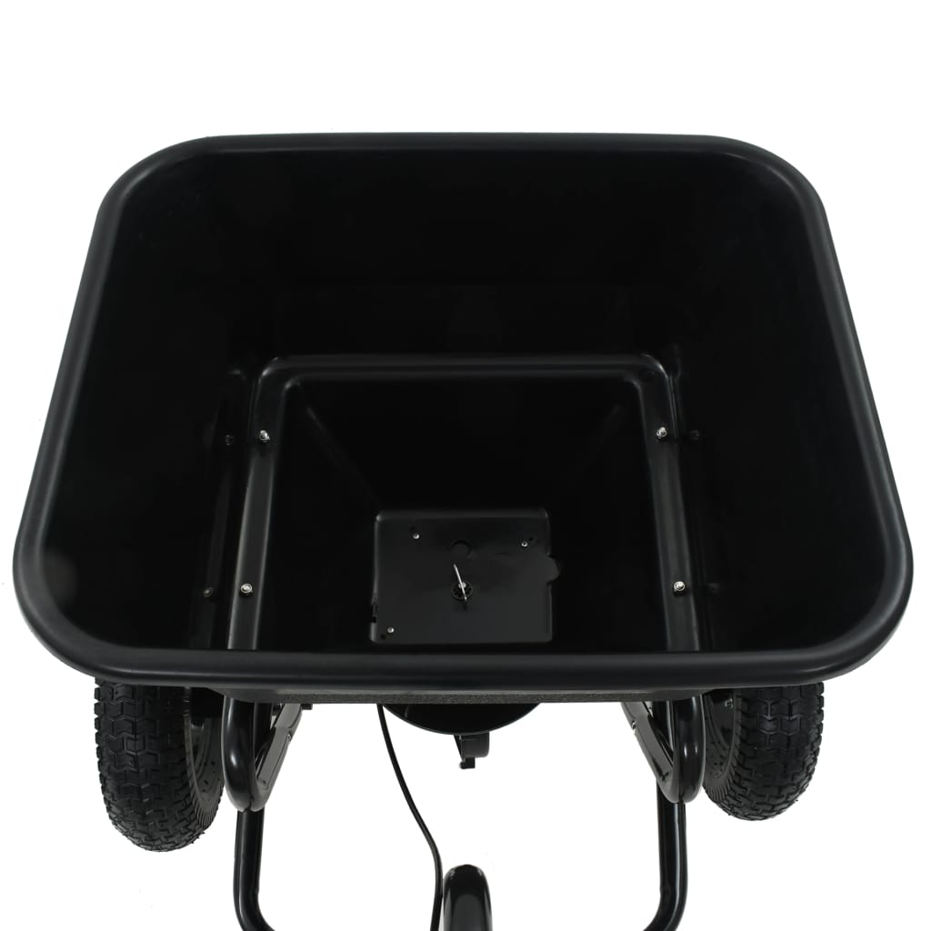 Spargisale Trainabile in PVC e Acciaio 125x74x79 cm 45 L