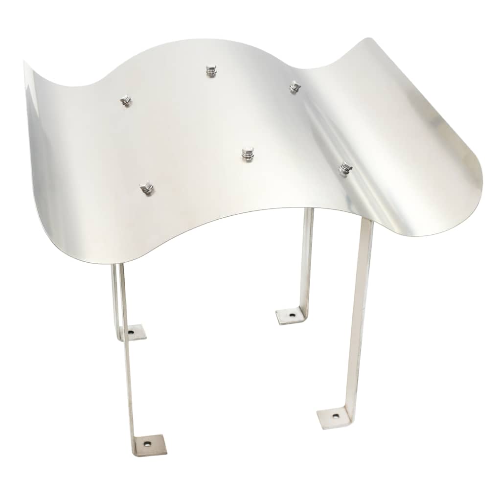 Comignolo per Canna Fumaria in Acciaio Inossidabile 40 x 40 x 36 cm