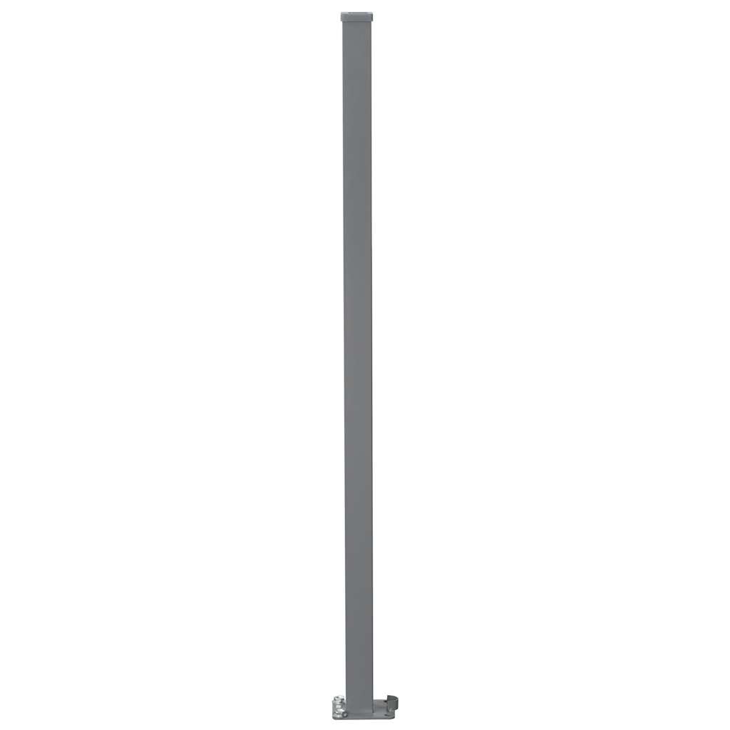 Tenda da Sole Laterale Retrattile Marrone 180x600 cm