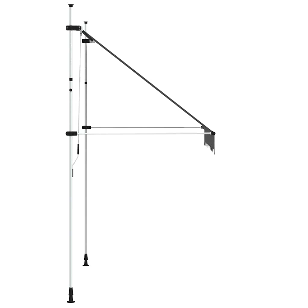 Tenda da Sole Retrattile Manuale 200 cm Antracite