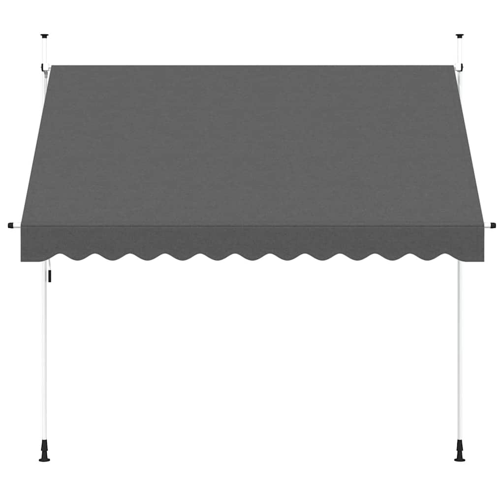 Tenda da Sole Retrattile Manuale 300 cm Antracite