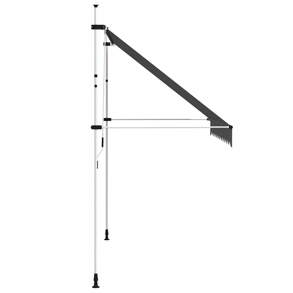 Tenda da Sole Retrattile Manuale 300 cm Antracite