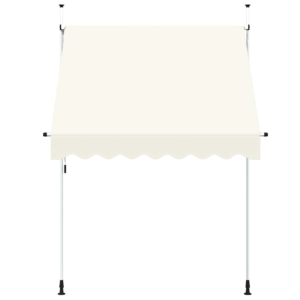 Tenda da Sole Retrattile Manuale 200 cm Crema