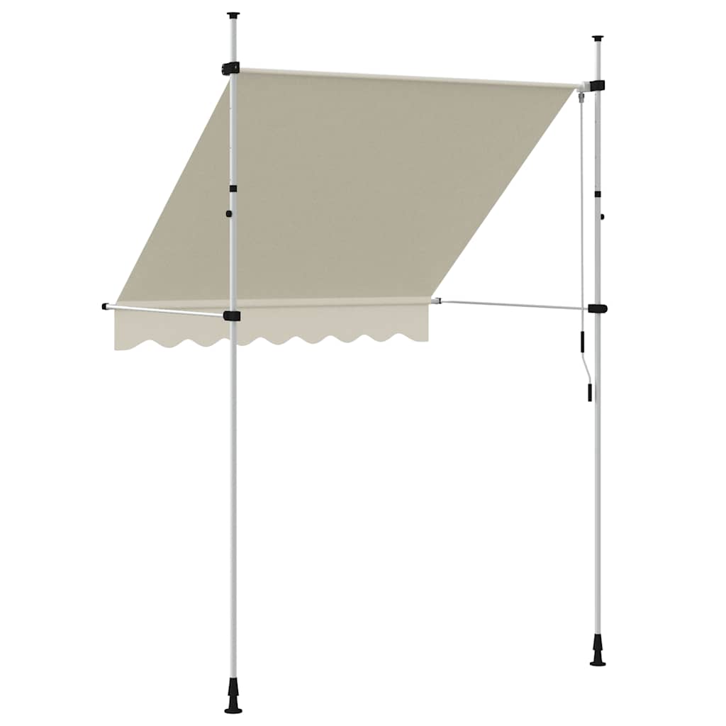 Tenda da Sole Retrattile Manuale 200 cm Crema