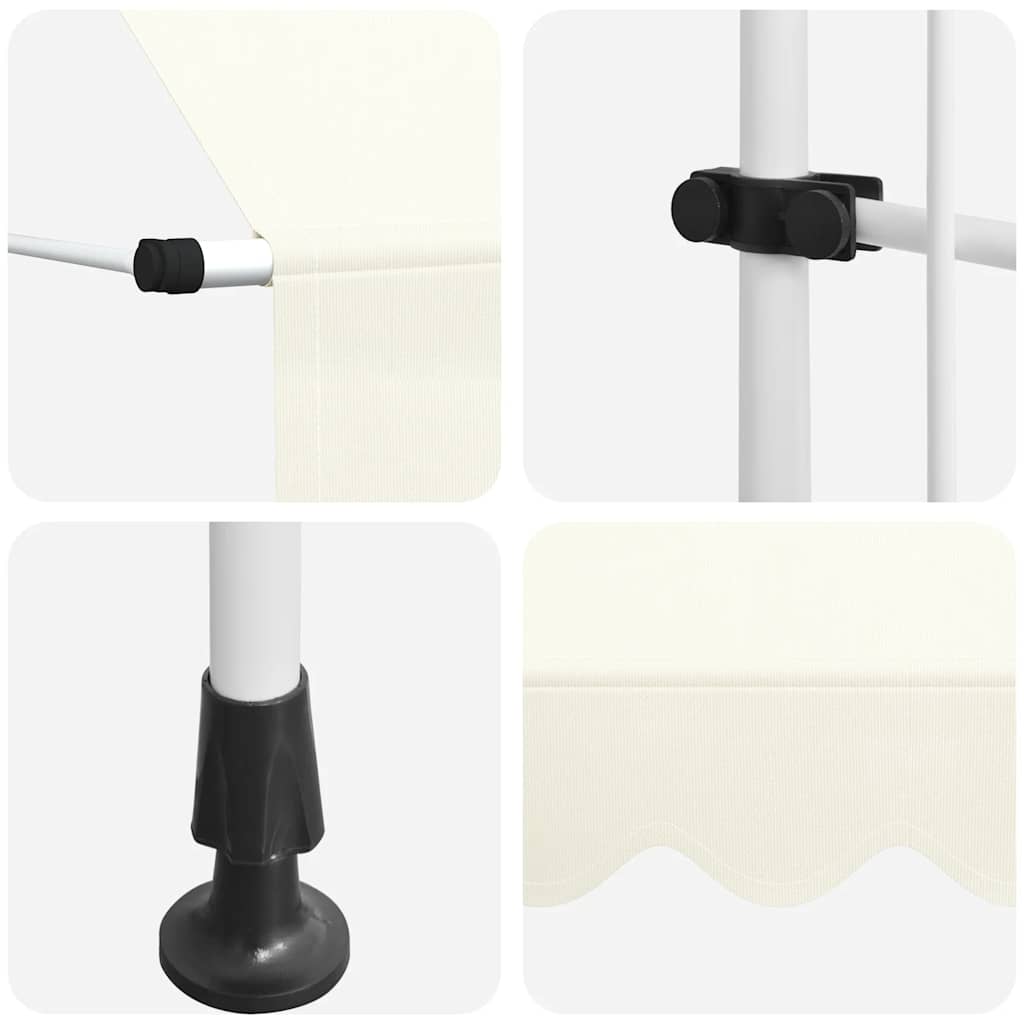 Tenda da Sole Retrattile Manuale 200 cm Crema