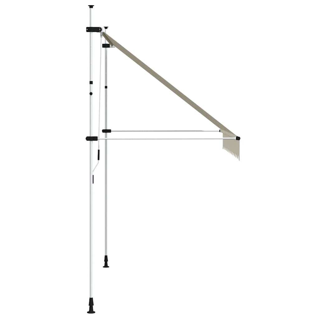 Tenda da Sole Retrattile Manuale 250 cm Crema