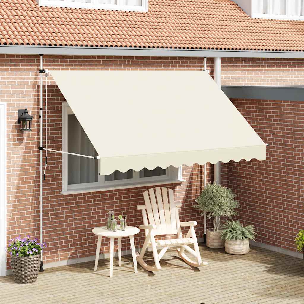 Tenda da Sole Retrattile Manuale 300 cm Crema