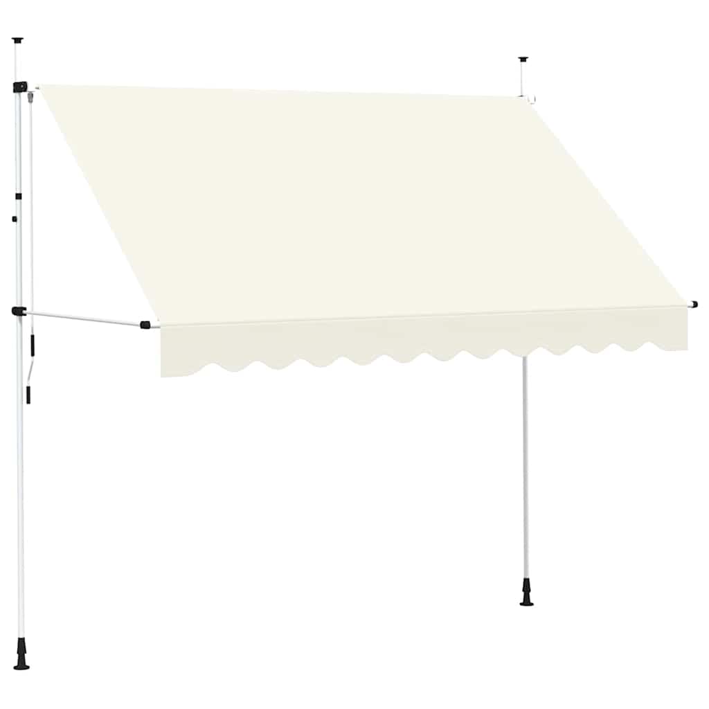 Tenda da Sole Retrattile Manuale 300 cm Crema