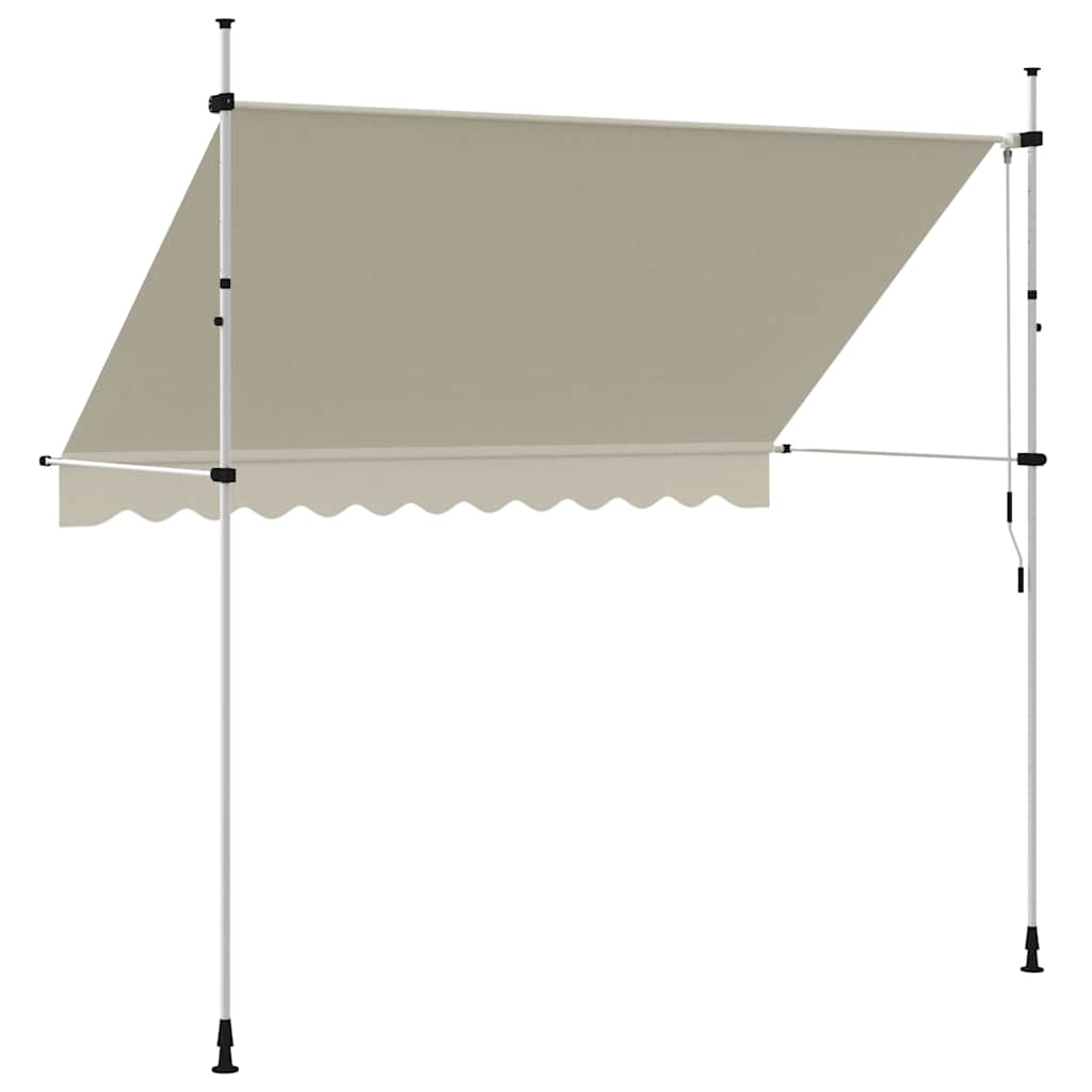 Tenda da Sole Retrattile Manuale 300 cm Crema