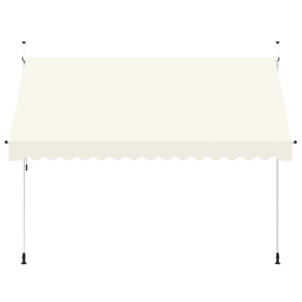 Tenda da Sole Retrattile Manuale 350 cm Crema