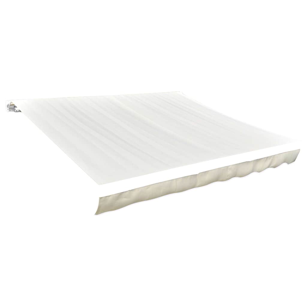 Tessuto di Ricambio per Tenda da Sole Crema 450x300 cm Poliestere