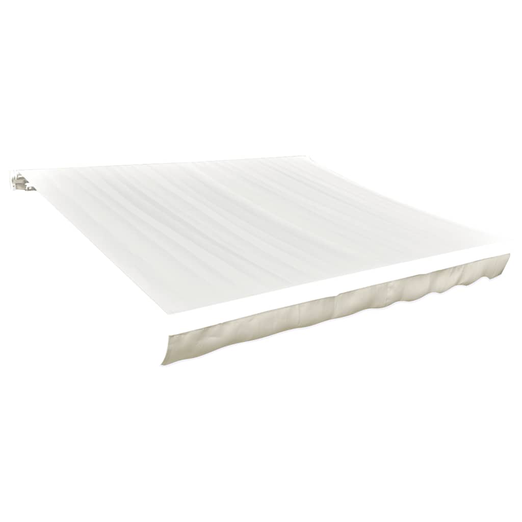 Tessuto di Ricambio per Tenda da Sole Crema 450x300 cm Poliestere