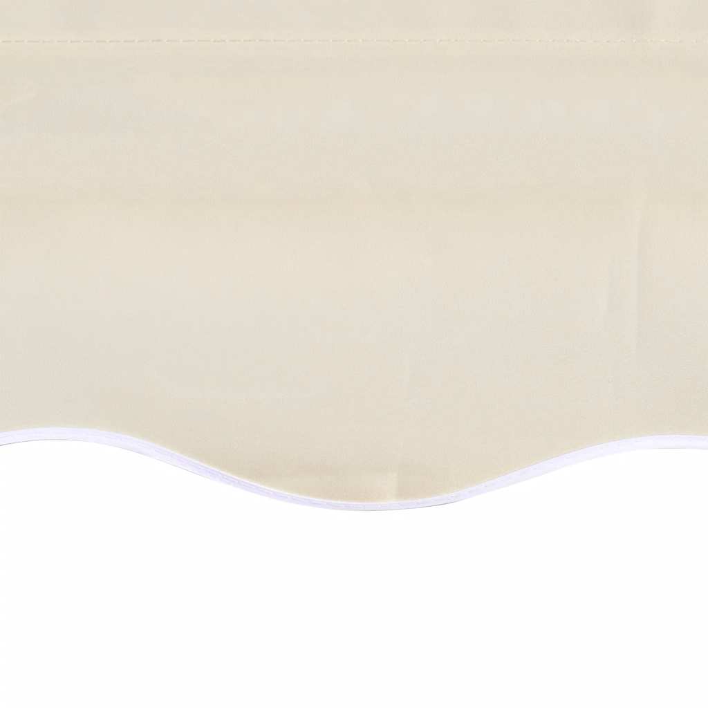 Tessuto di Ricambio per Tenda da Sole Crema 450x300 cm Poliestere