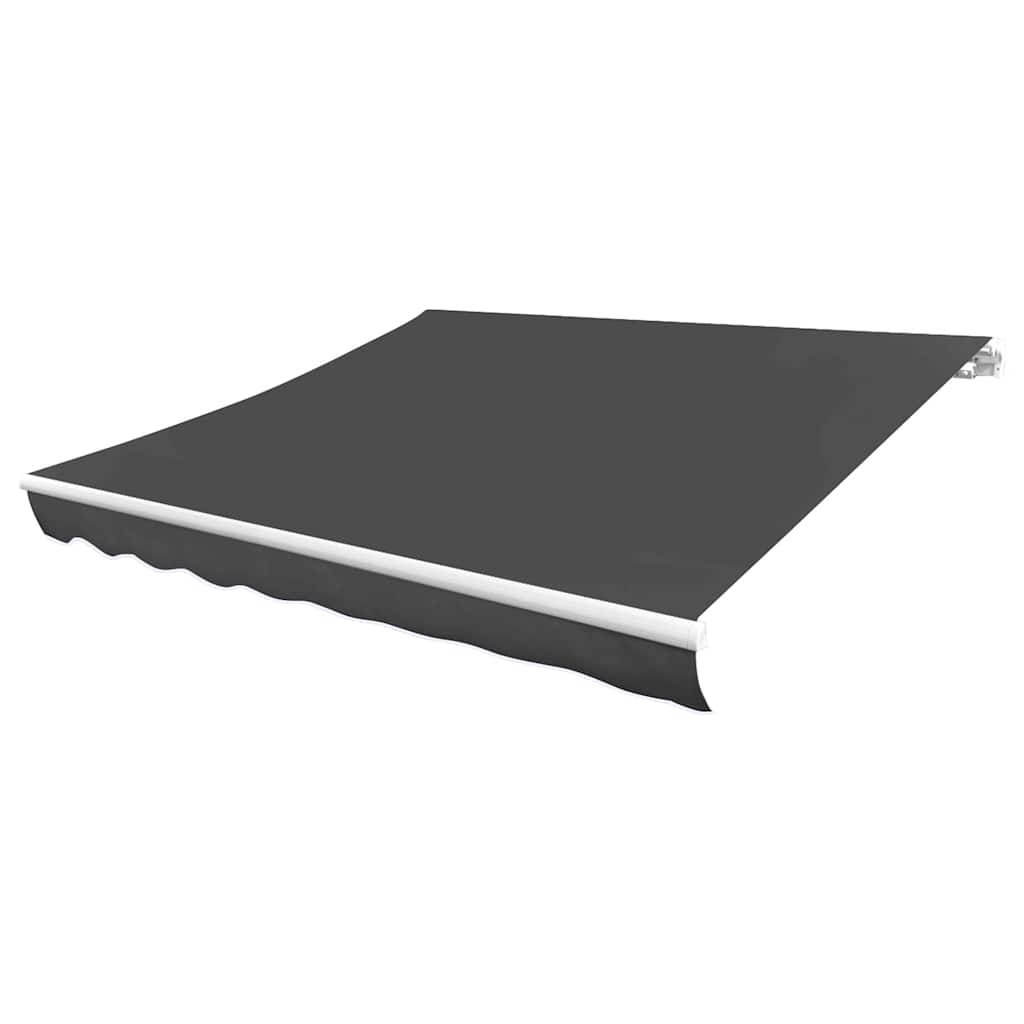 Tessuto di Ricambio per Tenda da Sole Grigio 500x300 cm Poliestere