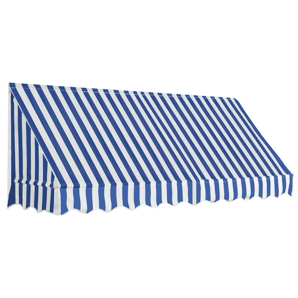Tenda da Sole per Bistrò 250x120 cm Blu e Bianca