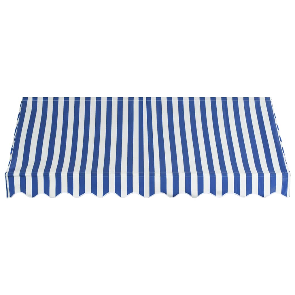 Tenda da Sole per Bistrò 250x120 cm Blu e Bianca