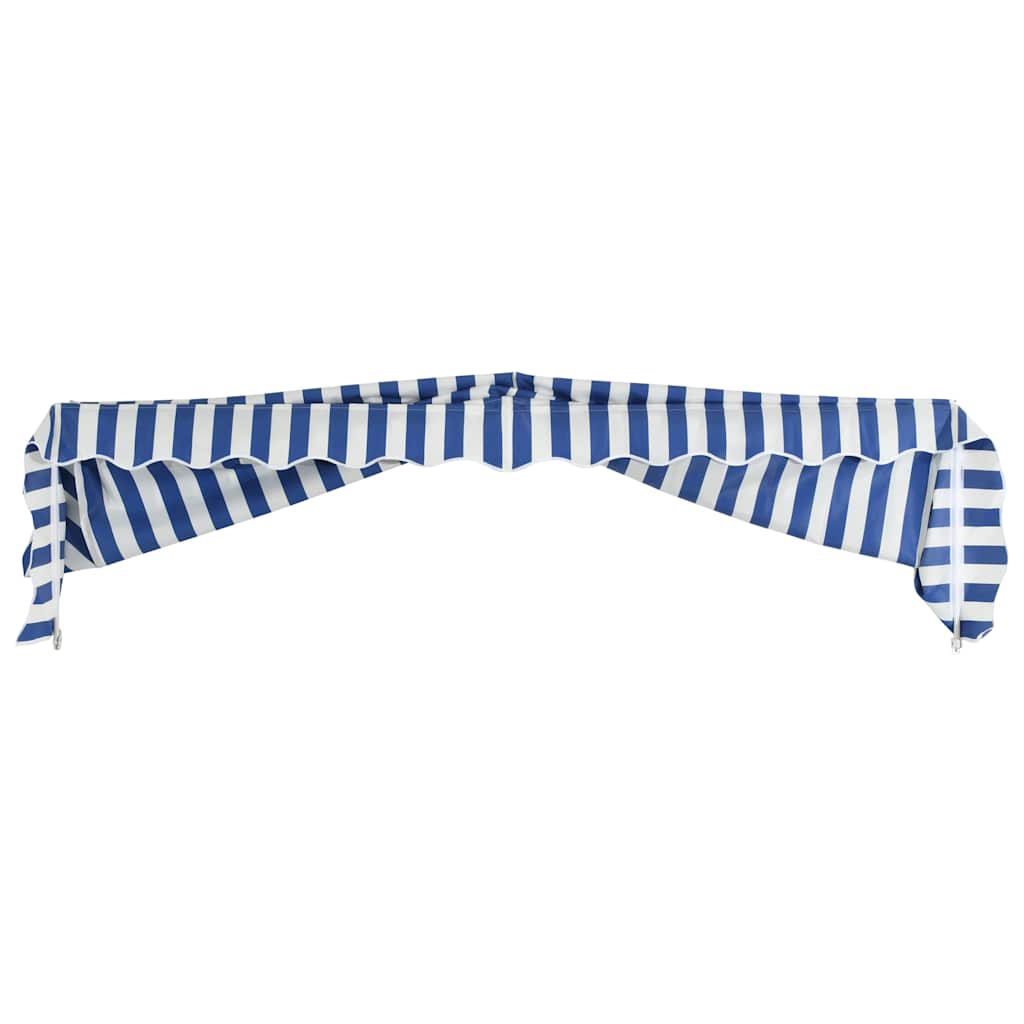 Tenda da Sole per Bistrò 250x120 cm Blu e Bianca