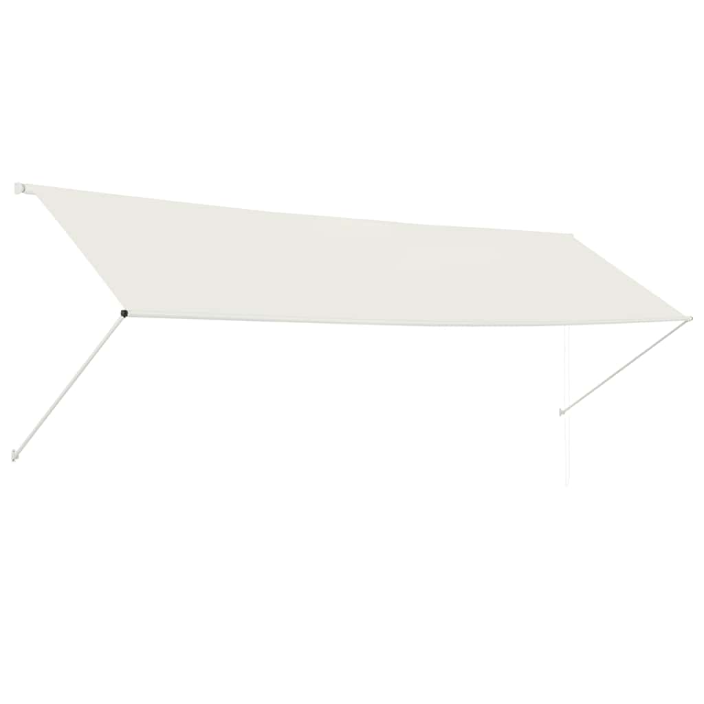 Tenda da Sole Retrattile 400x150 cm Crema