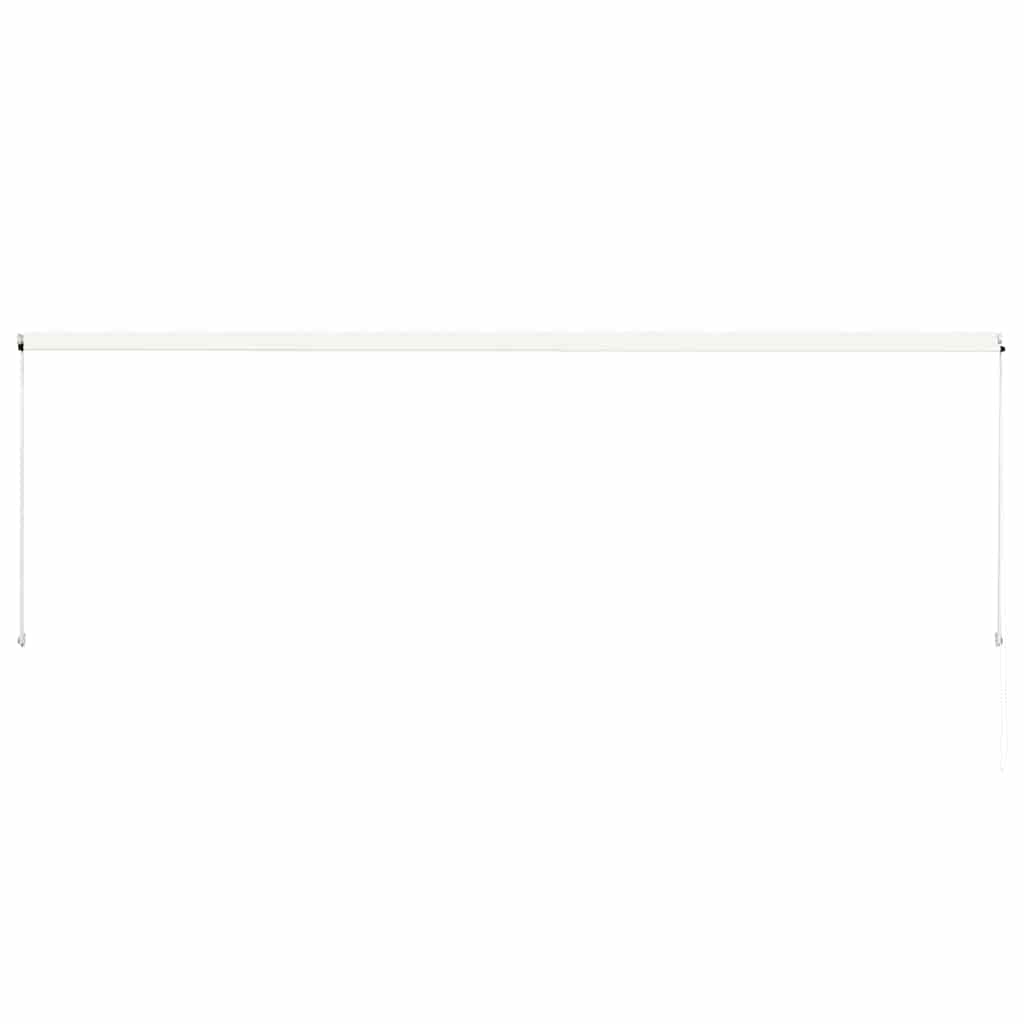 Tenda da Sole Retrattile 400x150 cm Crema