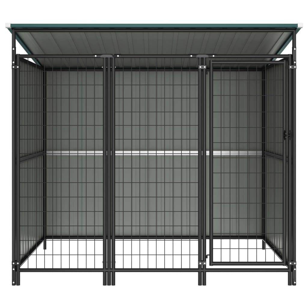 Box per Cani da Esterno 193x133x164 cm