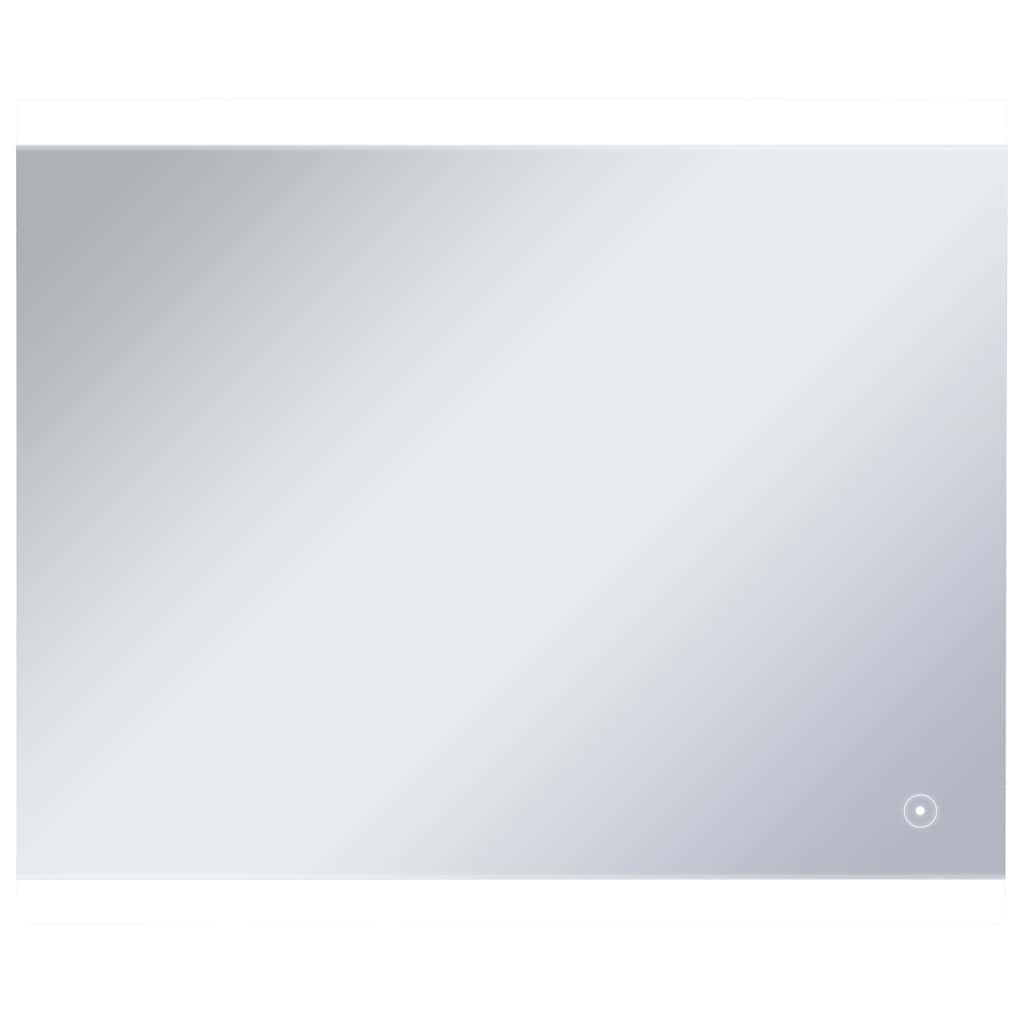 Specchio LED da Bagno con Sensore Tattile 60x50 cm