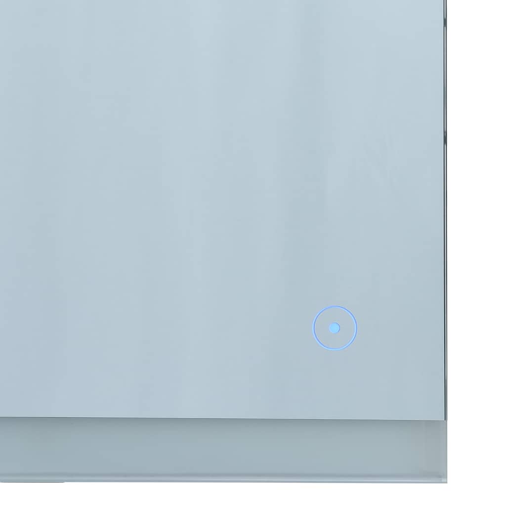 Specchio LED da Bagno con Sensore Tattile 60x50 cm