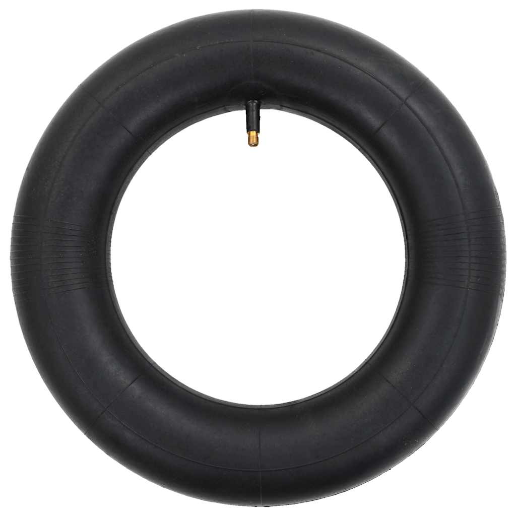Set Ruote e Camere d'Aria per Carriola 4 pz 3.50-8 4PR Gomma