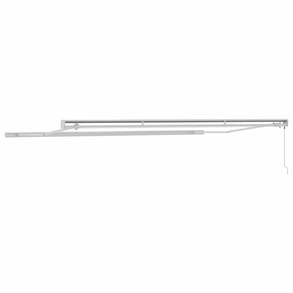 Telaio di tenda manuale 5 x 3 m Bianco