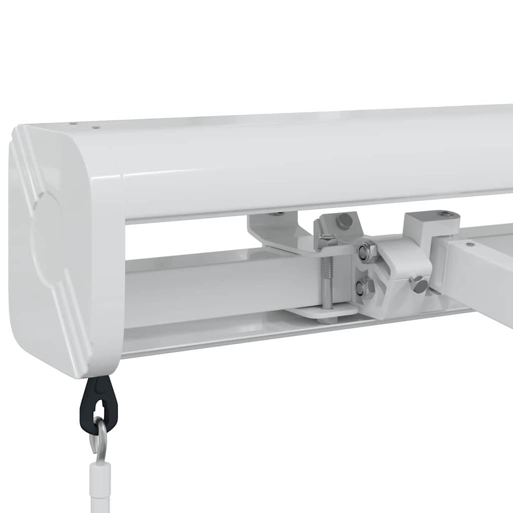 Telaio di tenda manuale 5 x 3 m Bianco