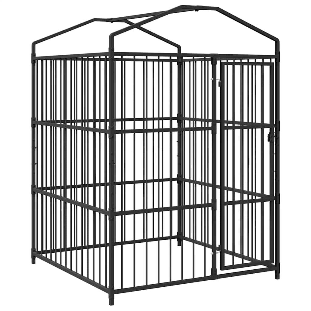 Canile da Esterno con Tetto 150x150x210 cm