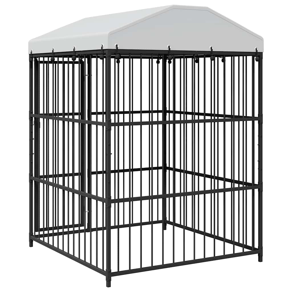 Canile da Esterno con Tetto 150x150x210 cm
