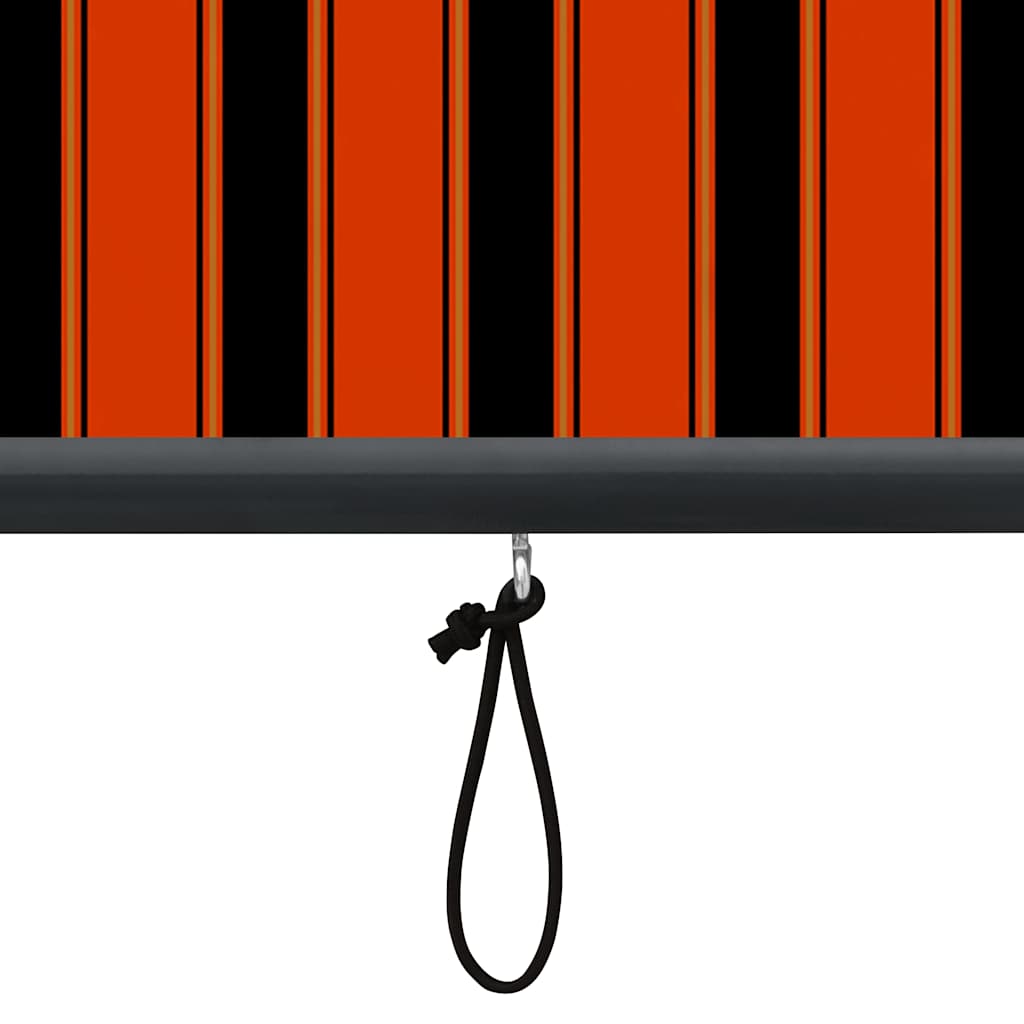Tenda a Rullo per Esterni 100x250 cm Arancione e Marrone