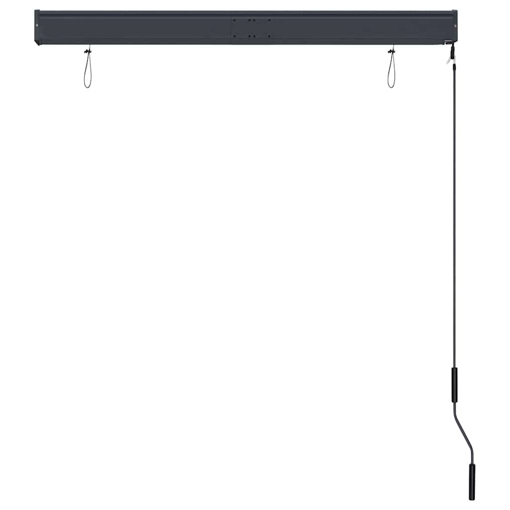 Tenda a Rullo per Esterni 120x250 cm Arancione e Marrone