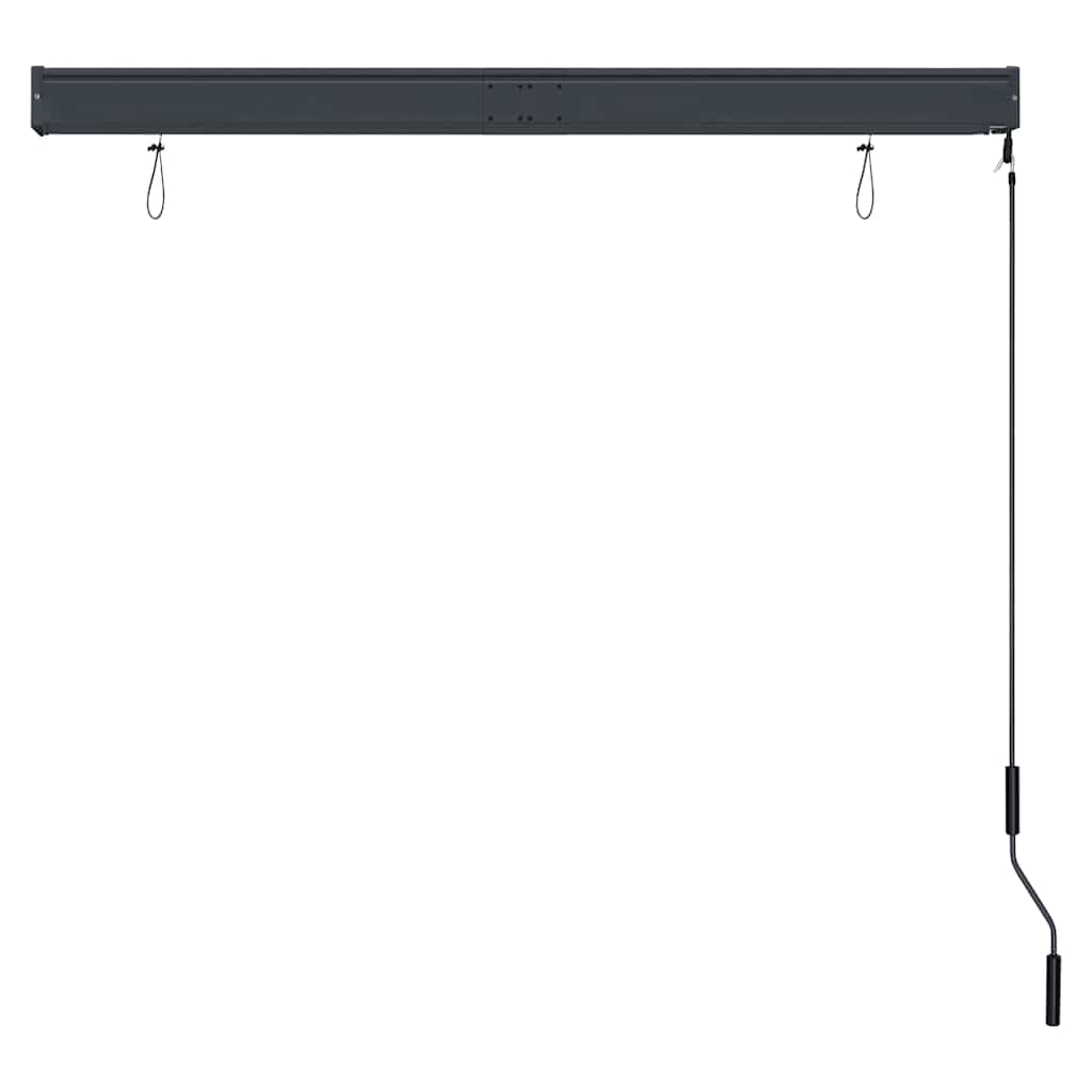 Tenda a Rullo per Esterni 140x250 cm Blu e Bianca