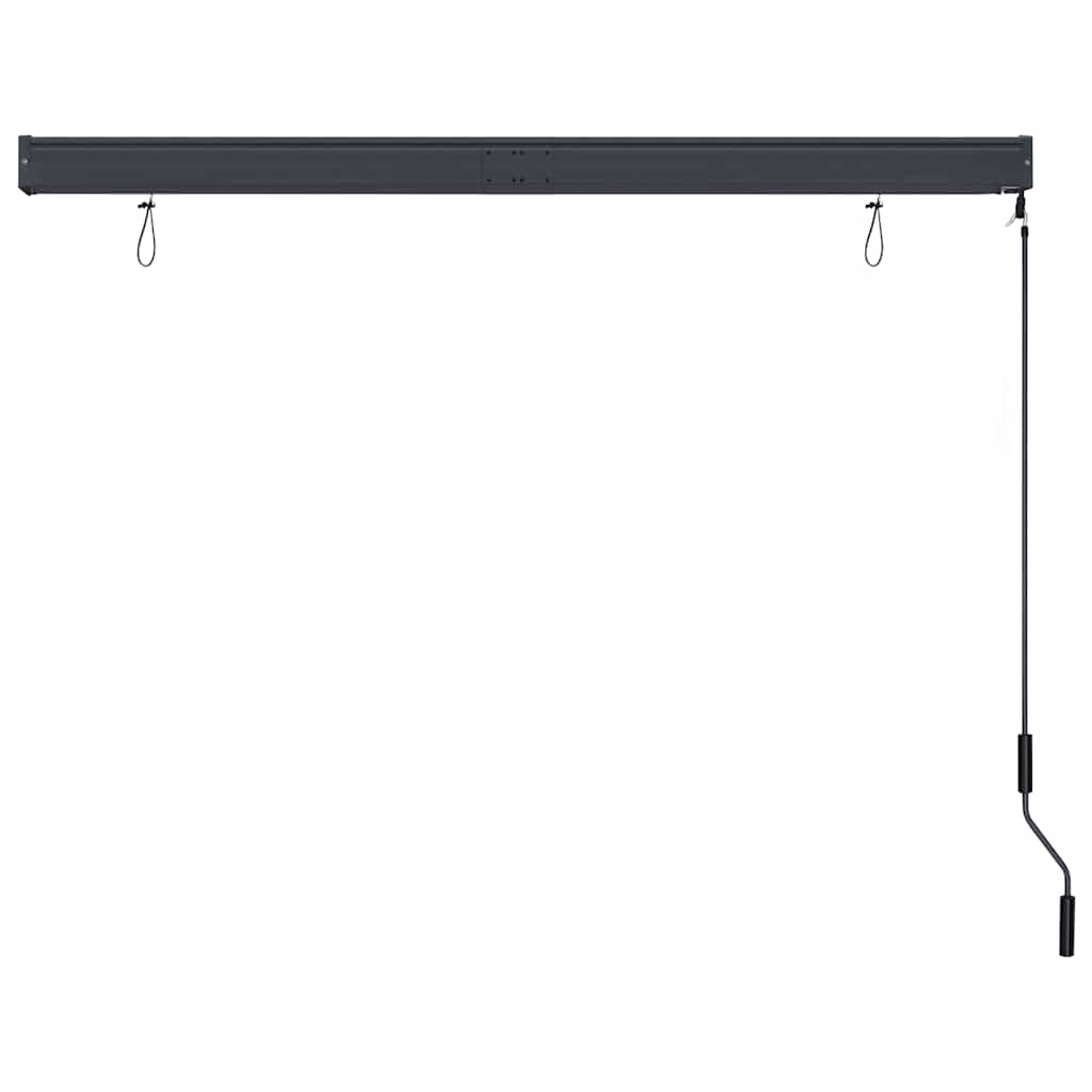 Tenda a Rullo per Esterni 160x250 cm Bianca e Arancione